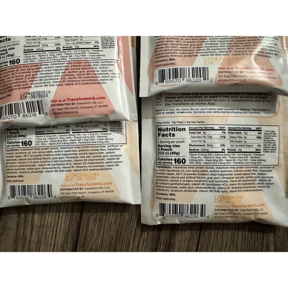 Limited Edition Trial Pack Transform HQ Bundle - 3 Different Flavors, 5 Packets - Picture 8 of 9